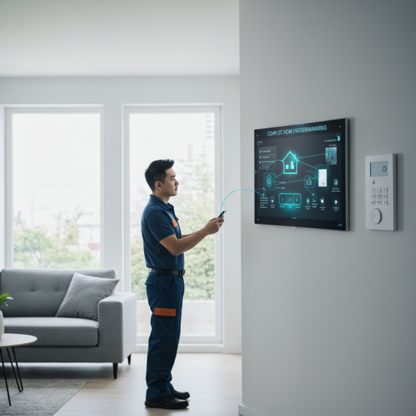 برمجة كاملة للمنزل