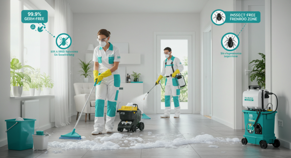 تنظيف ومكافحة الحشرات