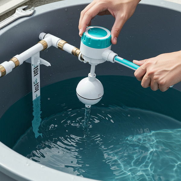 تغيير عوامة خزان